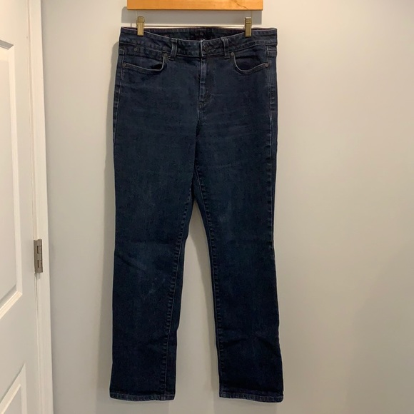 Talbots Denim - Talbots Curvy Dark Wash Denim. Size 12